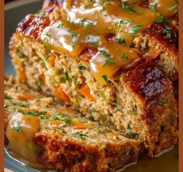 Turkey Stuffing Meatloaf
