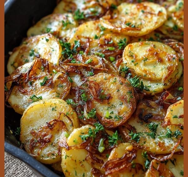 Fried Potatoes and Onions