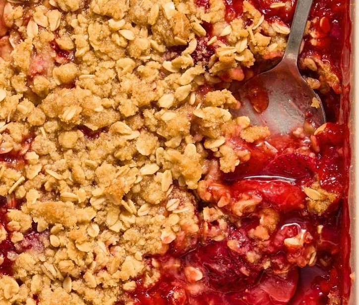 Strawberry Crumble
