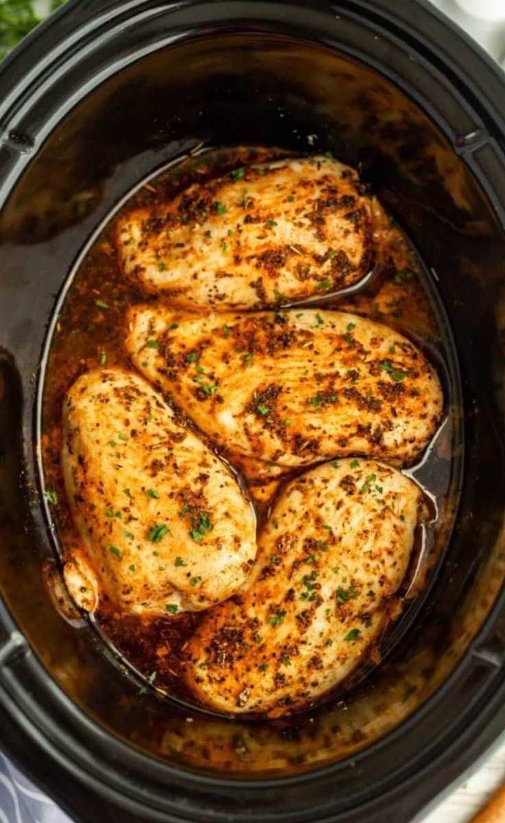 Slow Cooker Chicken Breasts