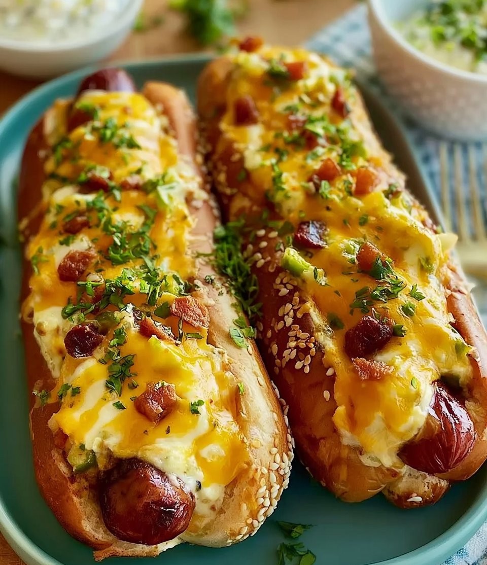Jalapeño Popper Hot Dogs