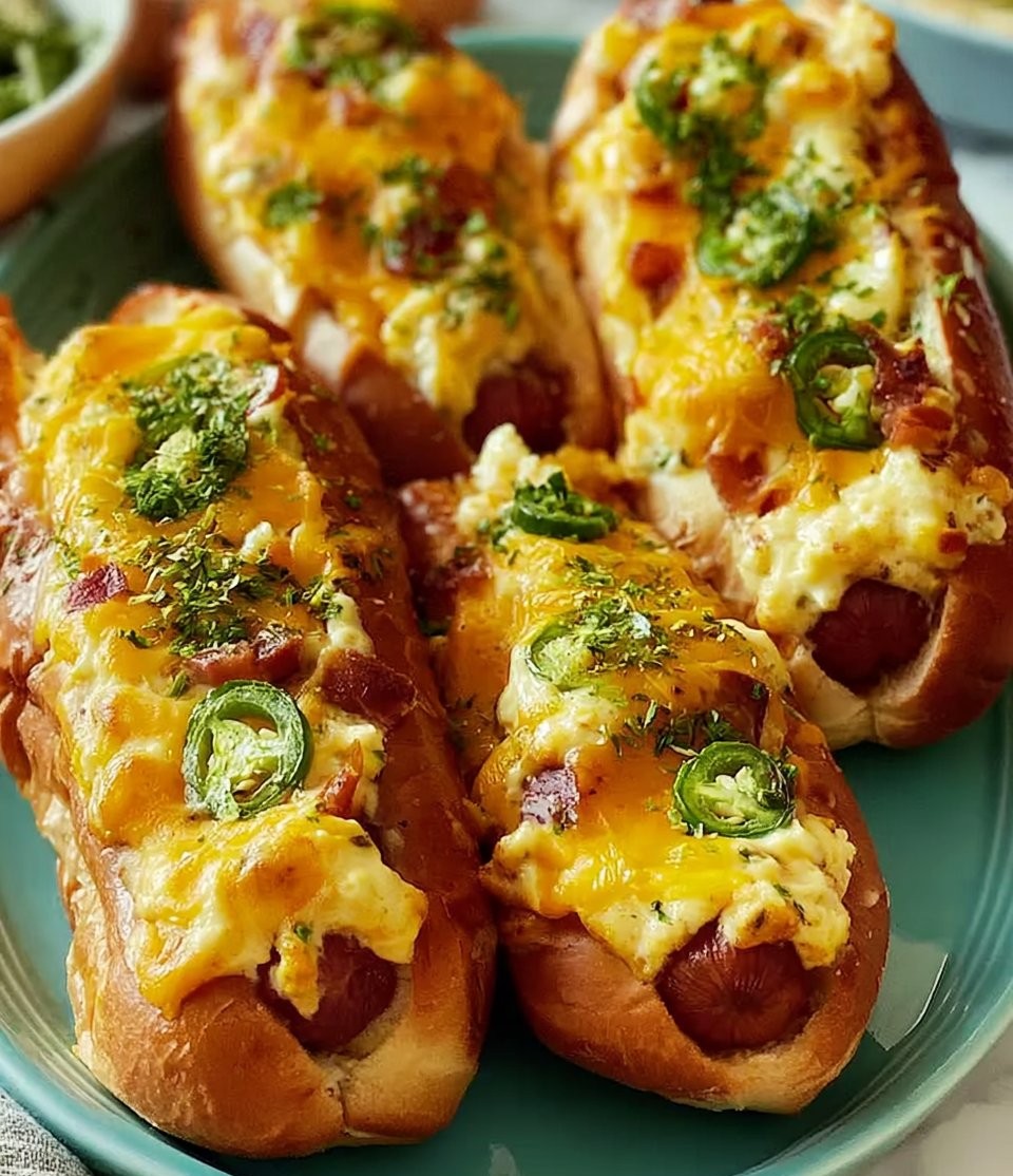 Jalapeño Popper Hot Dogs