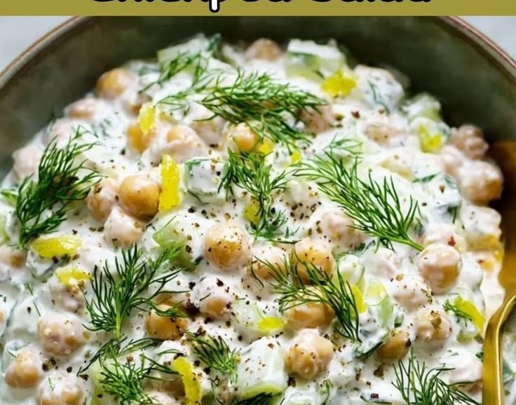 Tzatziki Chickpea Salad