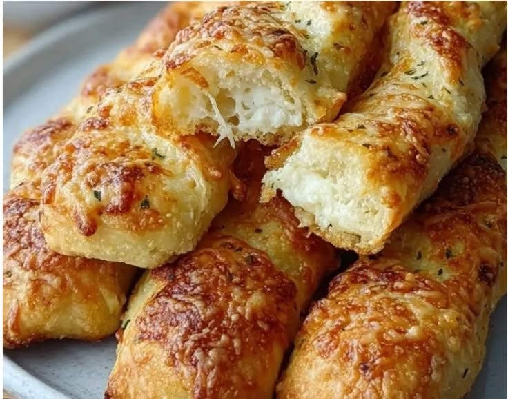 High Protein Cottage Cheese Breadsticks