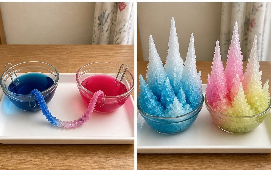 Baking Soda Crystals Transform Into Glassy Art 6 Baking Soda Crystals Transform Into Glassy Art