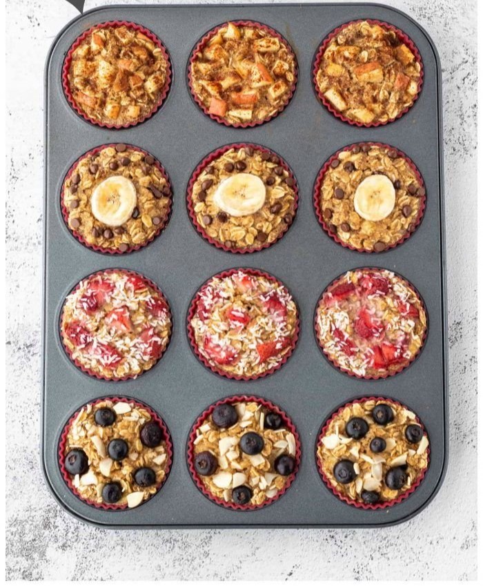 Healthy Oatmeal Muffins
