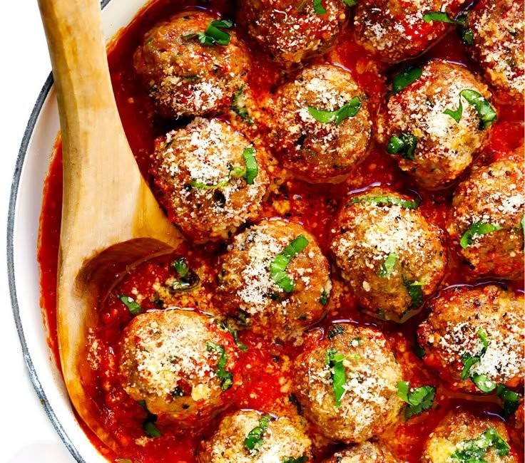 Classic Baked Meatballs