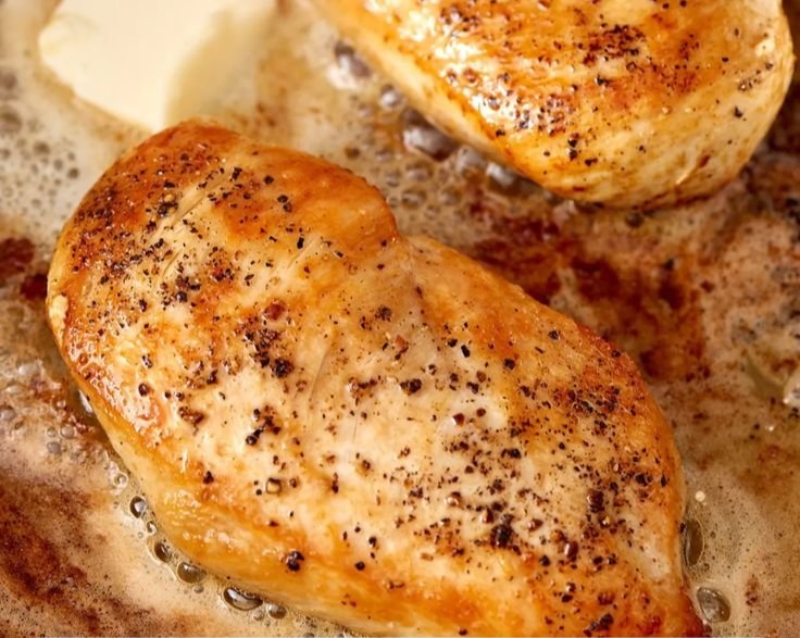 Golden, Juicy Chicken Breast