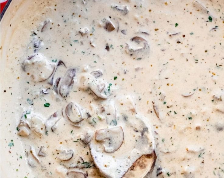 Creamy Mushroom Pasta Sauce