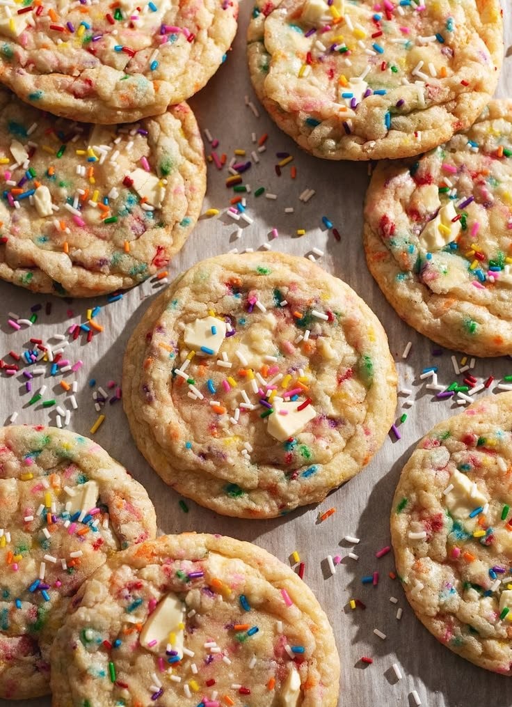 Birthday Cake Cookies
