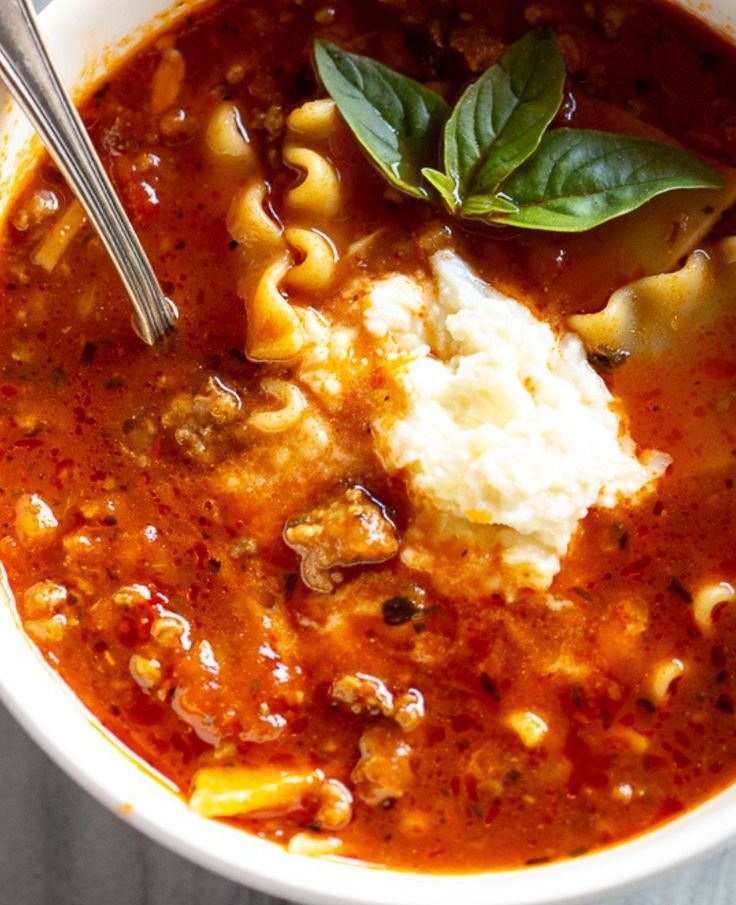 Lasagna Soup