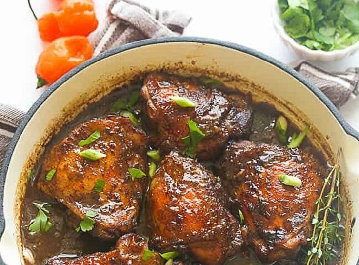 Jerk Chicken in the Crockpot