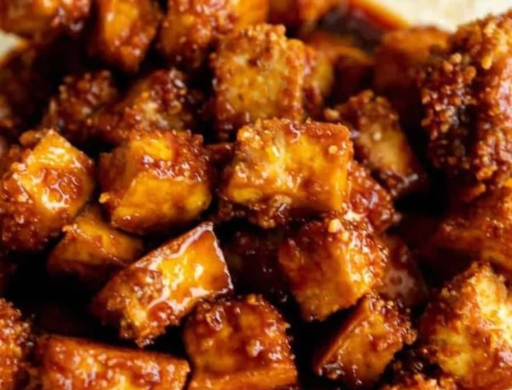 Baked Gochujang Korean Tofu
