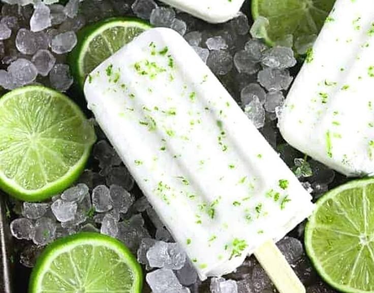 Creamy Coconut Popsicles
