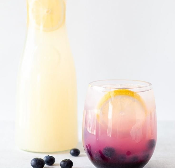 Easy Blueberry Lemonade