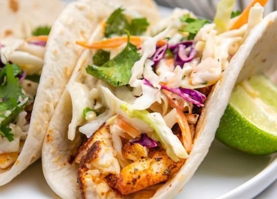 Air Fryer Fish Tacos