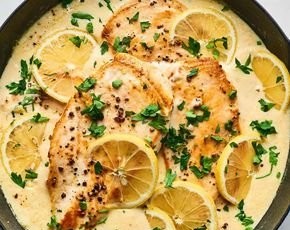 Creamy Lemon Garlic Chicken