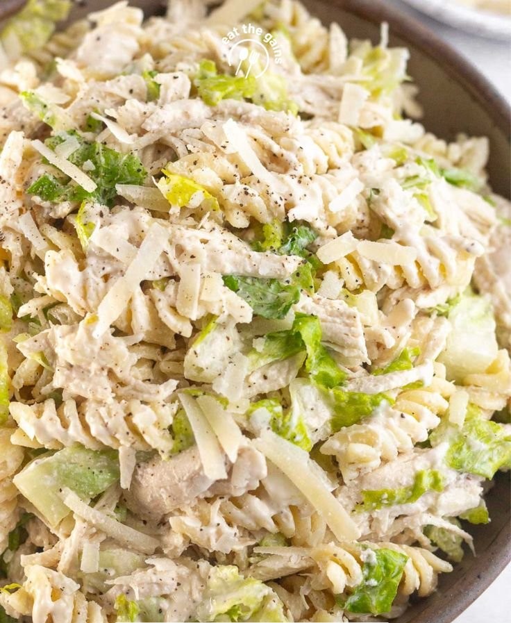 Chicken Caesar Pasta Salad