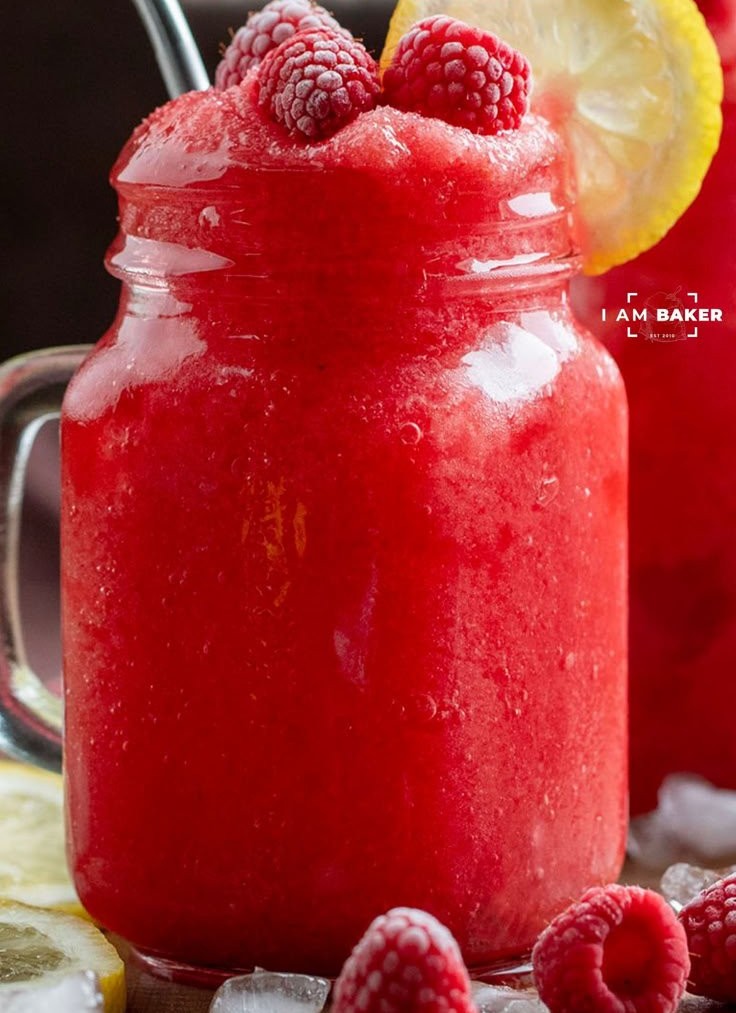 Frozen Raspberry Lemonade