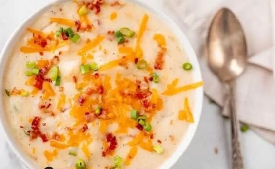 Easy Crock Pot Potato Soup