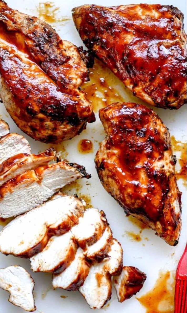 Easy Juicy BBQ Chicken