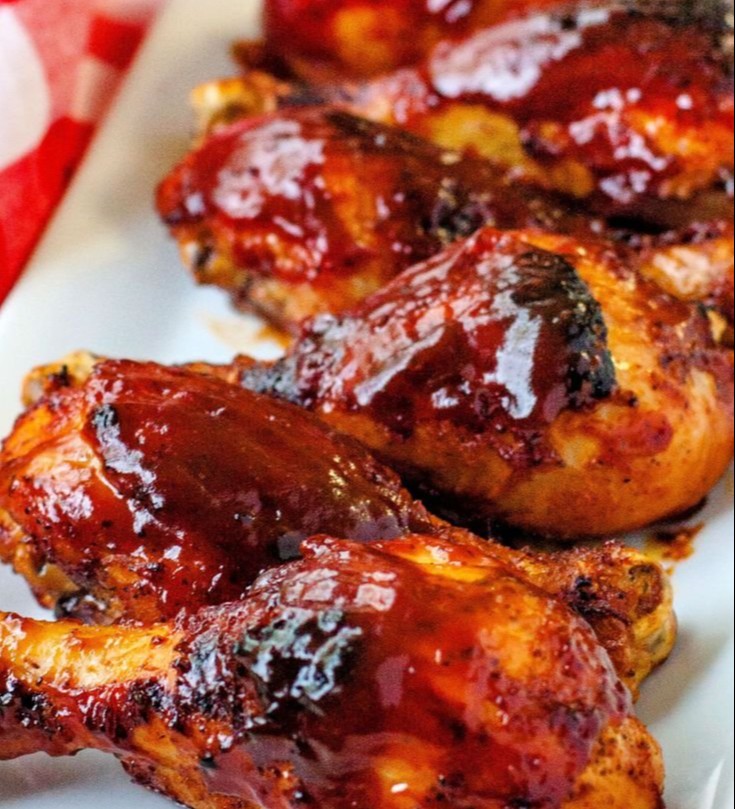 Baked BBQ Chicken Drumsticks