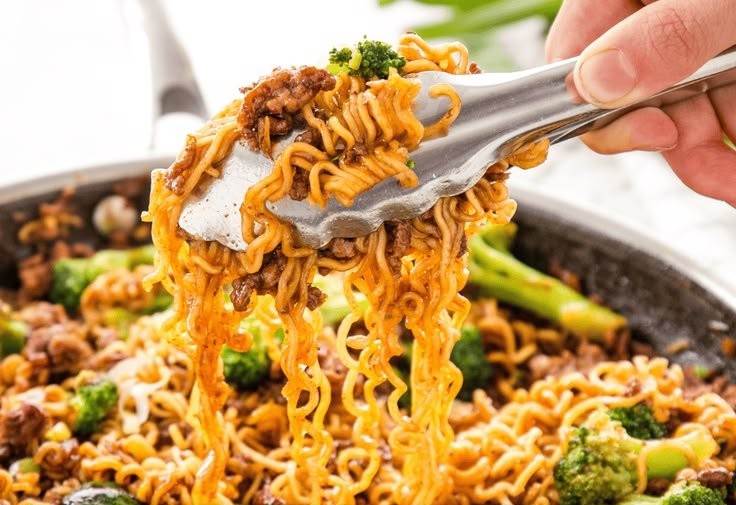 Beef and Broccoli Ramen