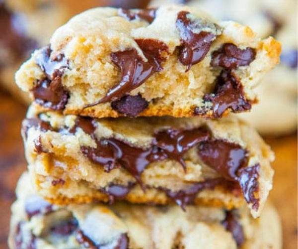 Cream Cheese Chocolate Chip Cookies (Soft Batch!)
