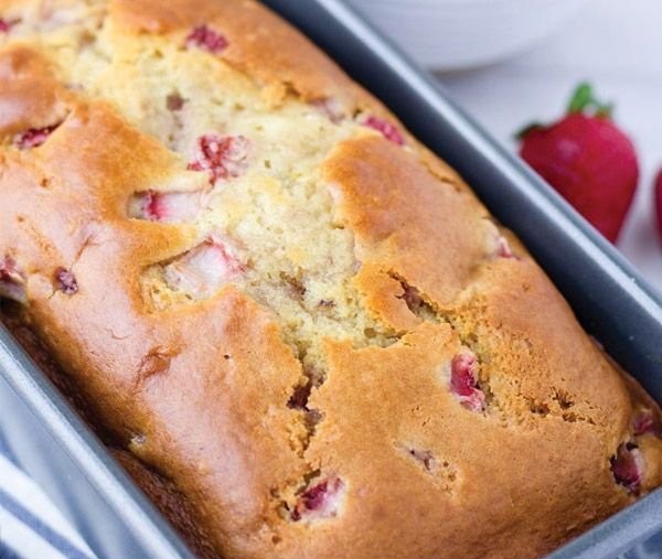 Fresh Strawberry Quick Bread