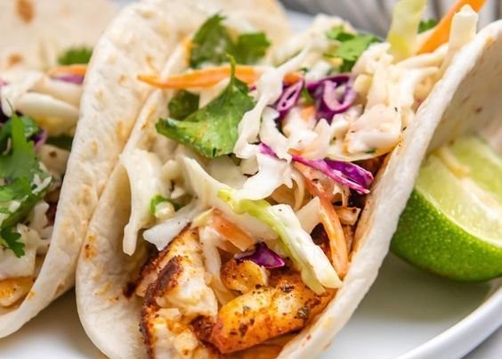 Air Fryer Fish Tacos