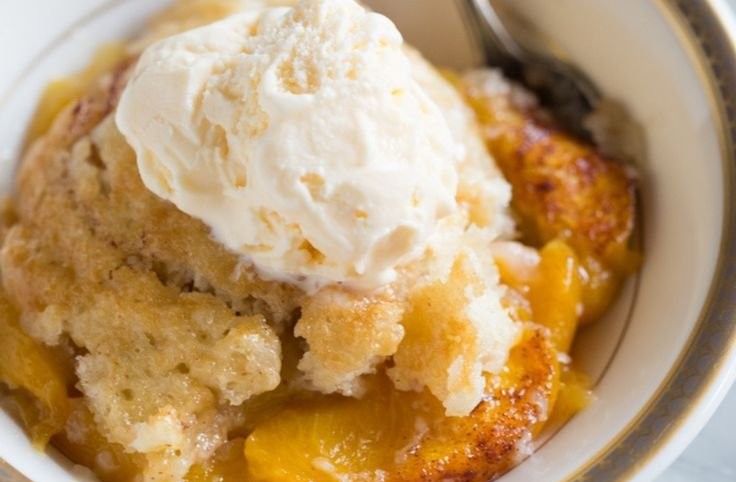 Old Fashioned Peach Cobbler