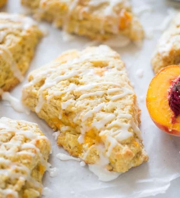 Peach Scones