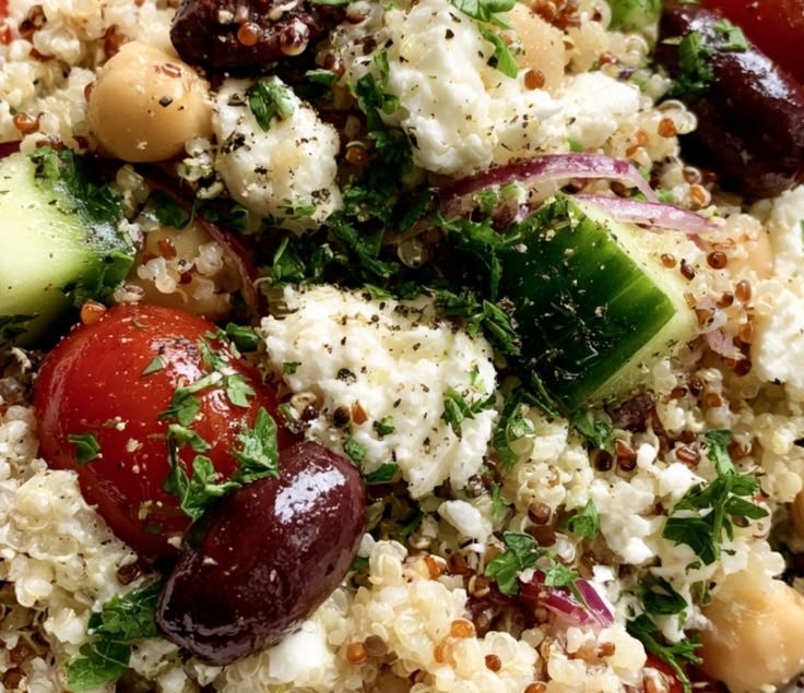 Mediterranean Quinoa Salad