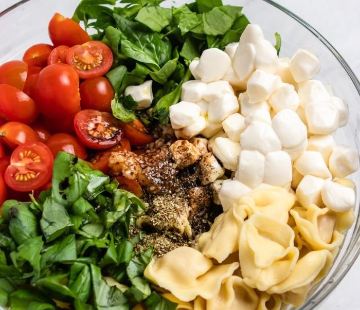 Caprese Tortellini Salad