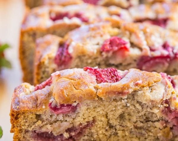 Strawberry Banana Bread