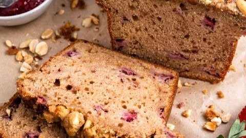 Easy Peanut Butter Jelly Snack Bread