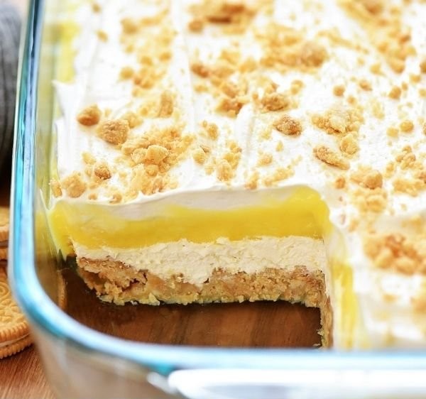 Heavenly Oreo Lemon Dessert