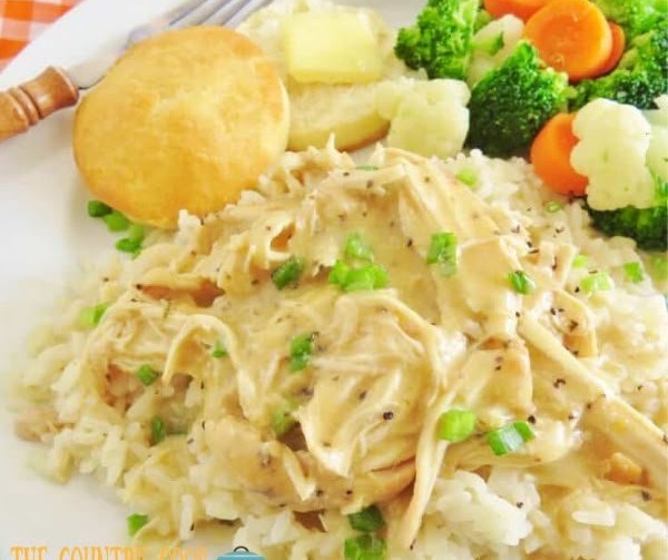 Slow Cooker Chicken and Gravy