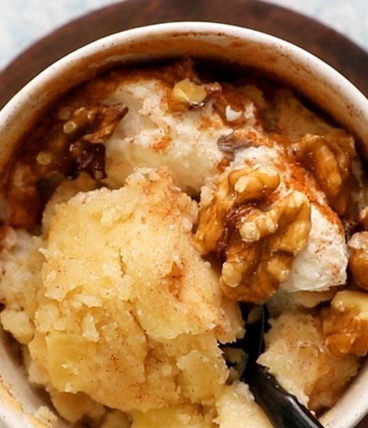 Easy Apple Mug Cake