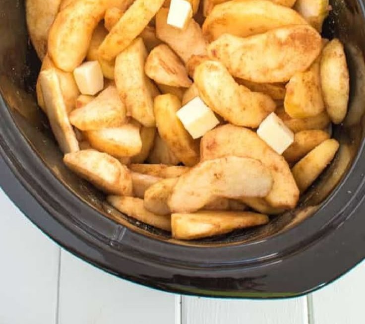 Slow Cooker Cinnamon Apples
