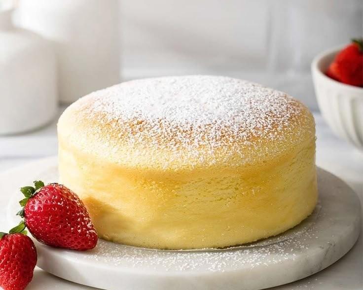 Fluffy Japanese Cotton Cheesecake