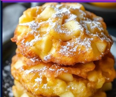 Crispy Air Fryer Apple Fritters