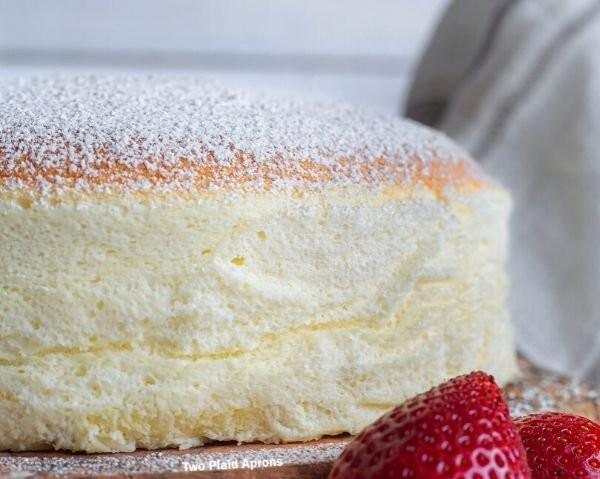 Fluffy Japanese Cheesecake, Easy Recipe