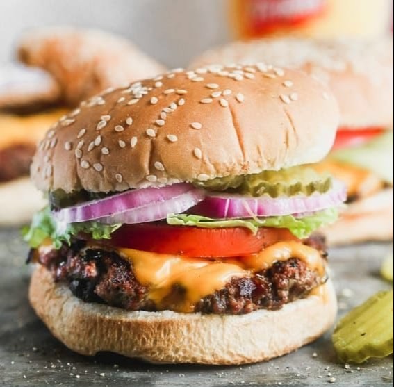 Classic Juicy Hamburger