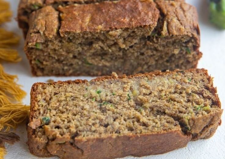 Healthy Oatmeal Zucchini Banana Bread