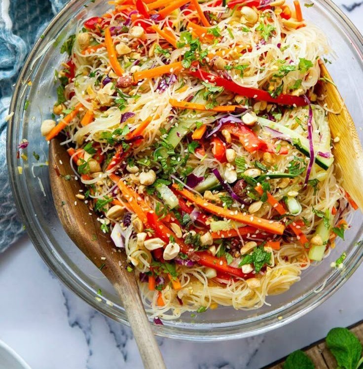 Loaded Spring Roll Salad