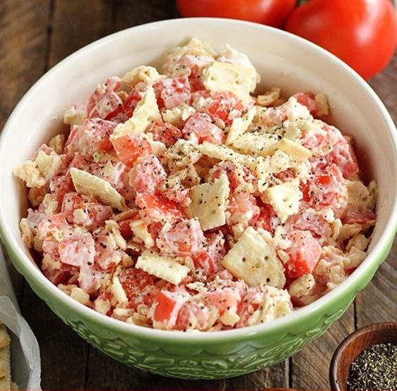 Tomato Cracker Salad