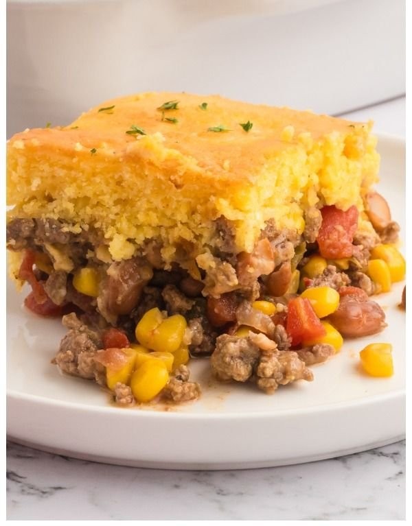 Cowboy Cornbread Casserole