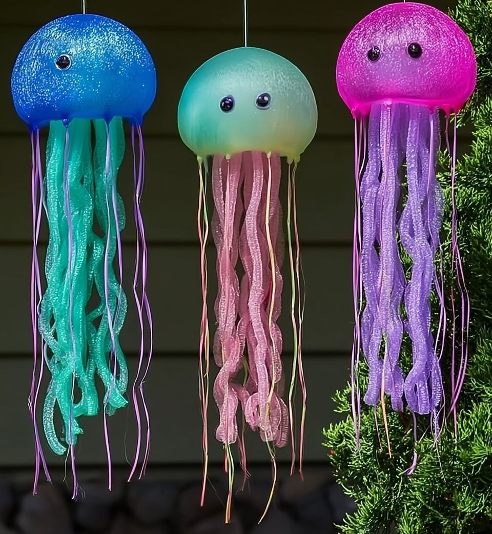Create Stunning $1 Pool Noodle Jellyfish Decorations for Your Home