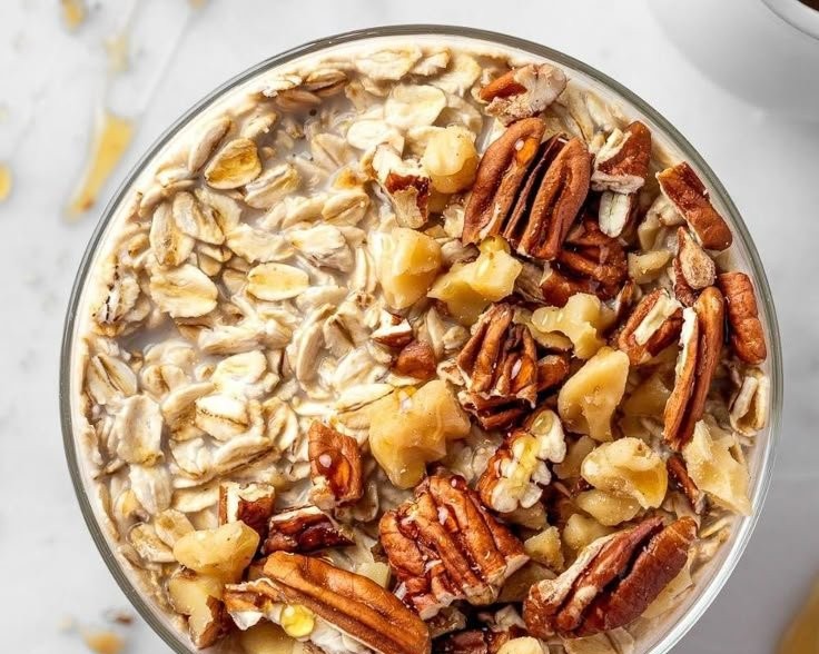 Maple Brown Sugar Overnight Oats
